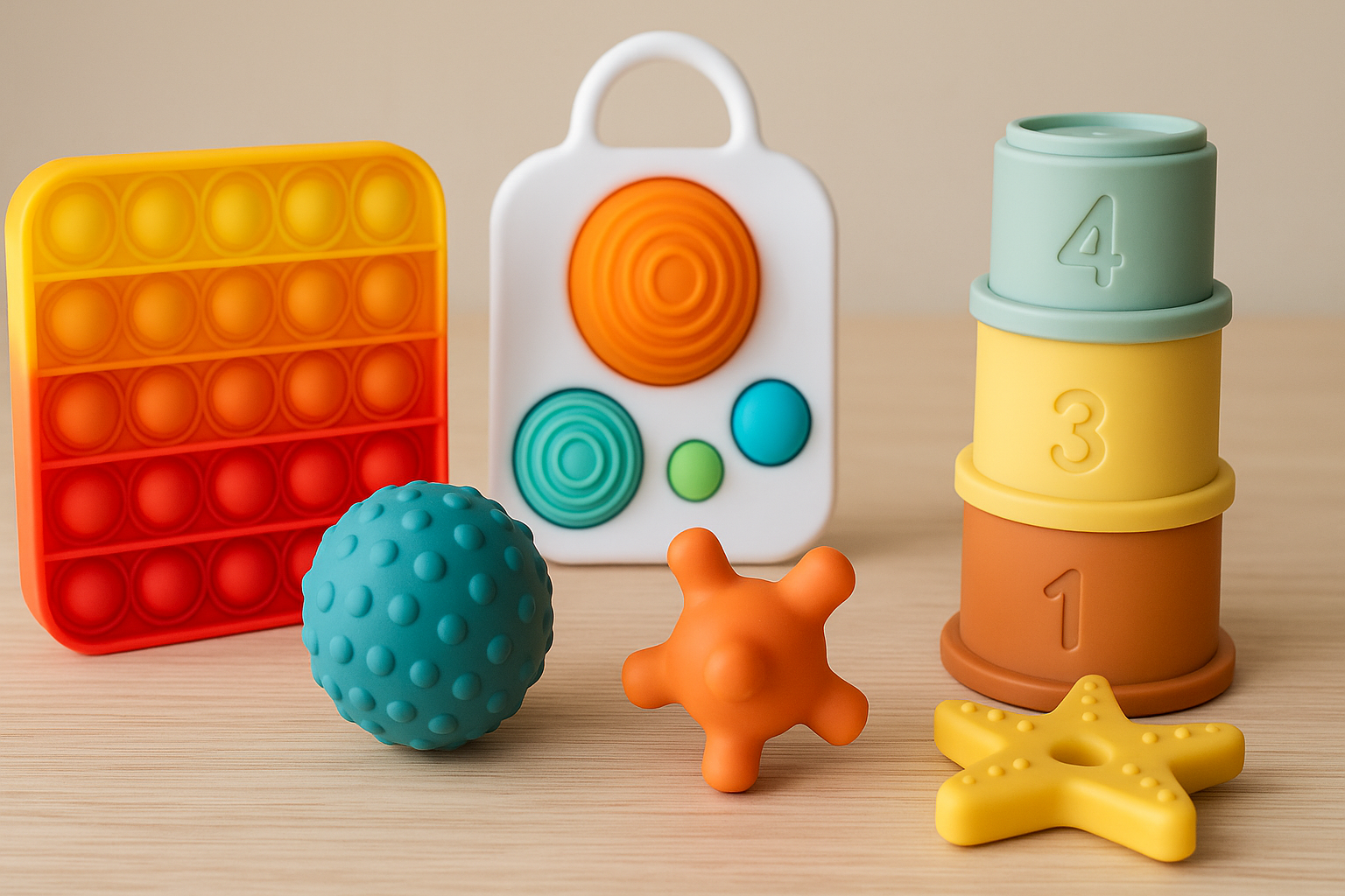 Jutimo žaislai nuo 12 mėn.