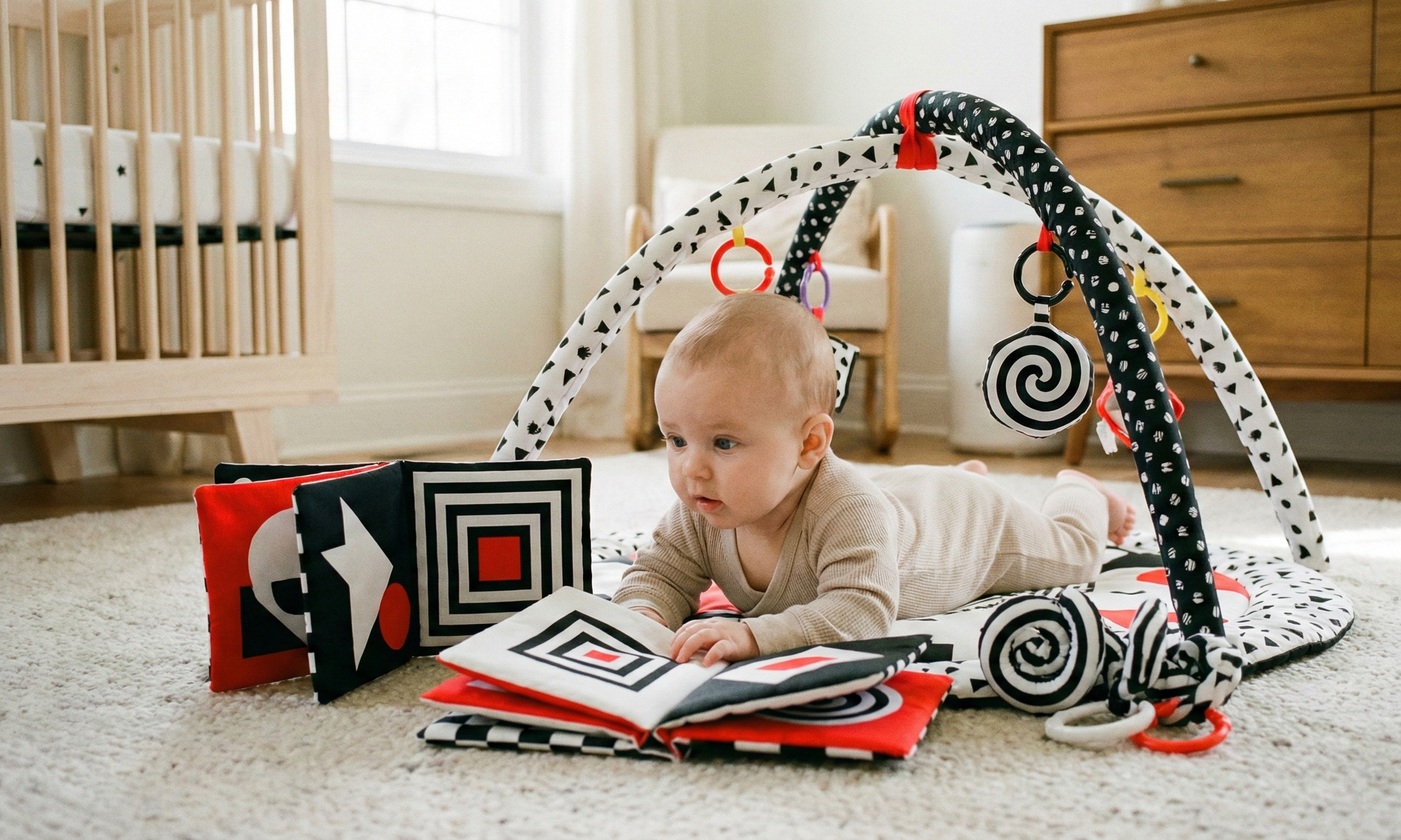  Kontrastiniai žaislai