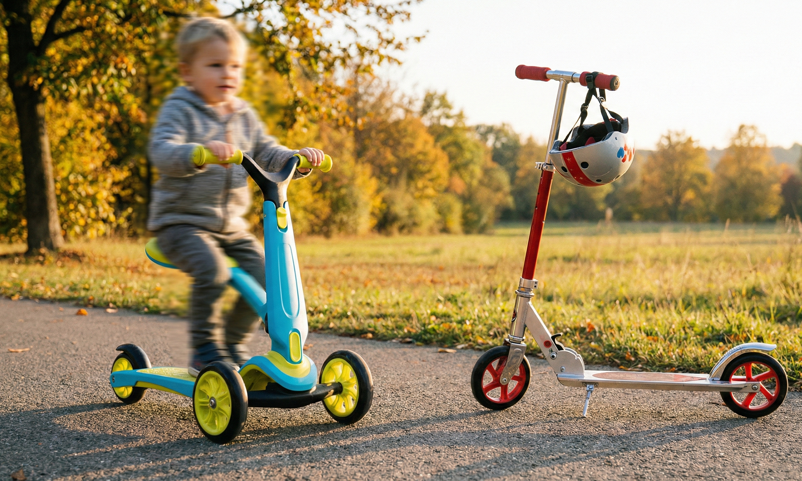 Balansiniai ar klasikiniai paspirtukai
