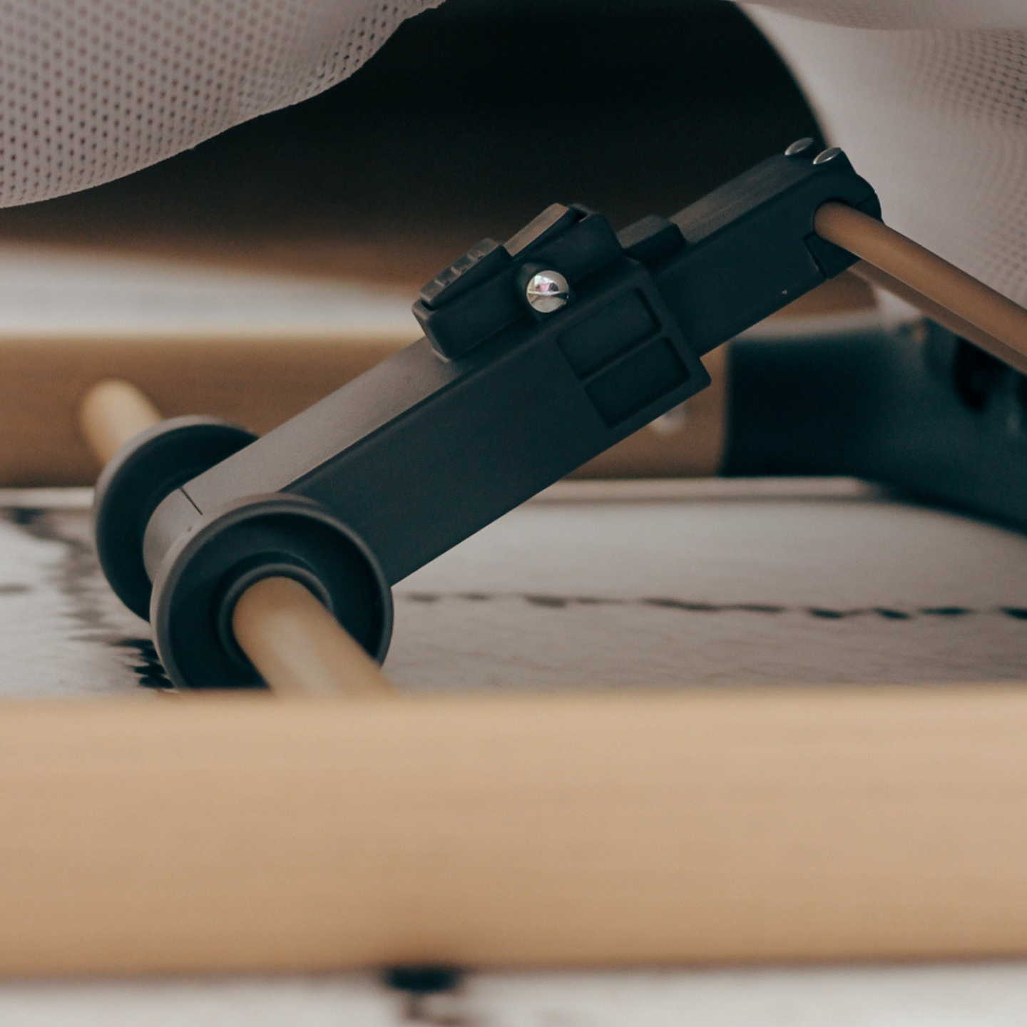 Supamoji kėdė "2-in-1" Moby-Sistema LILY - pilka