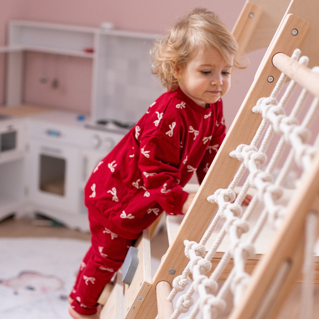 Medinė namų žaidimų aikštelė XL 5in1