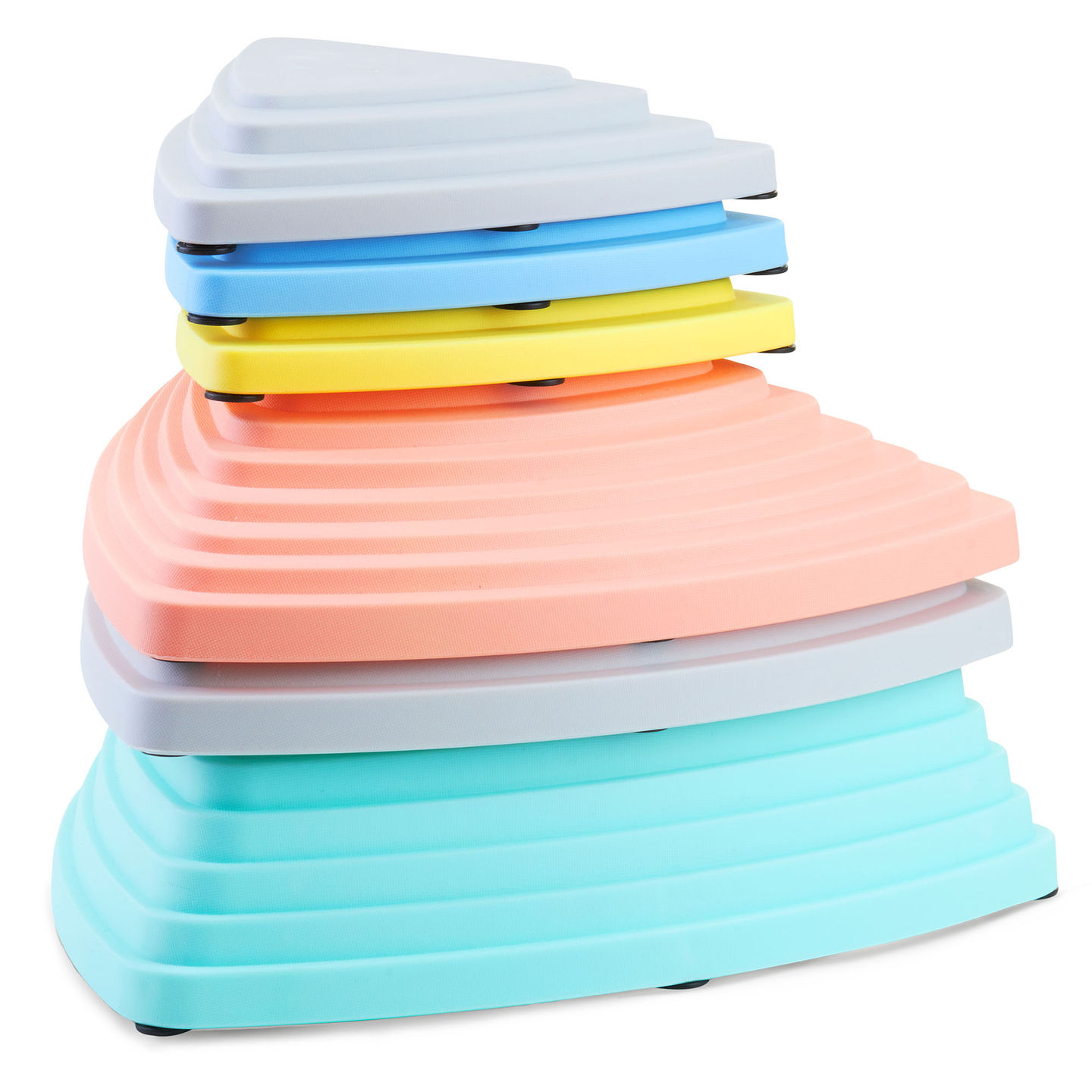 Spalvingi balansavimo akmenys - 6 vienetai