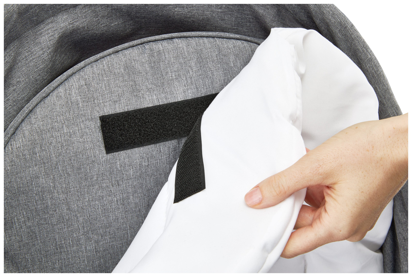 Šezlongas + plūduriavimo sėdynė + vaikiška lovytė 3 viename - Moby-System MILA