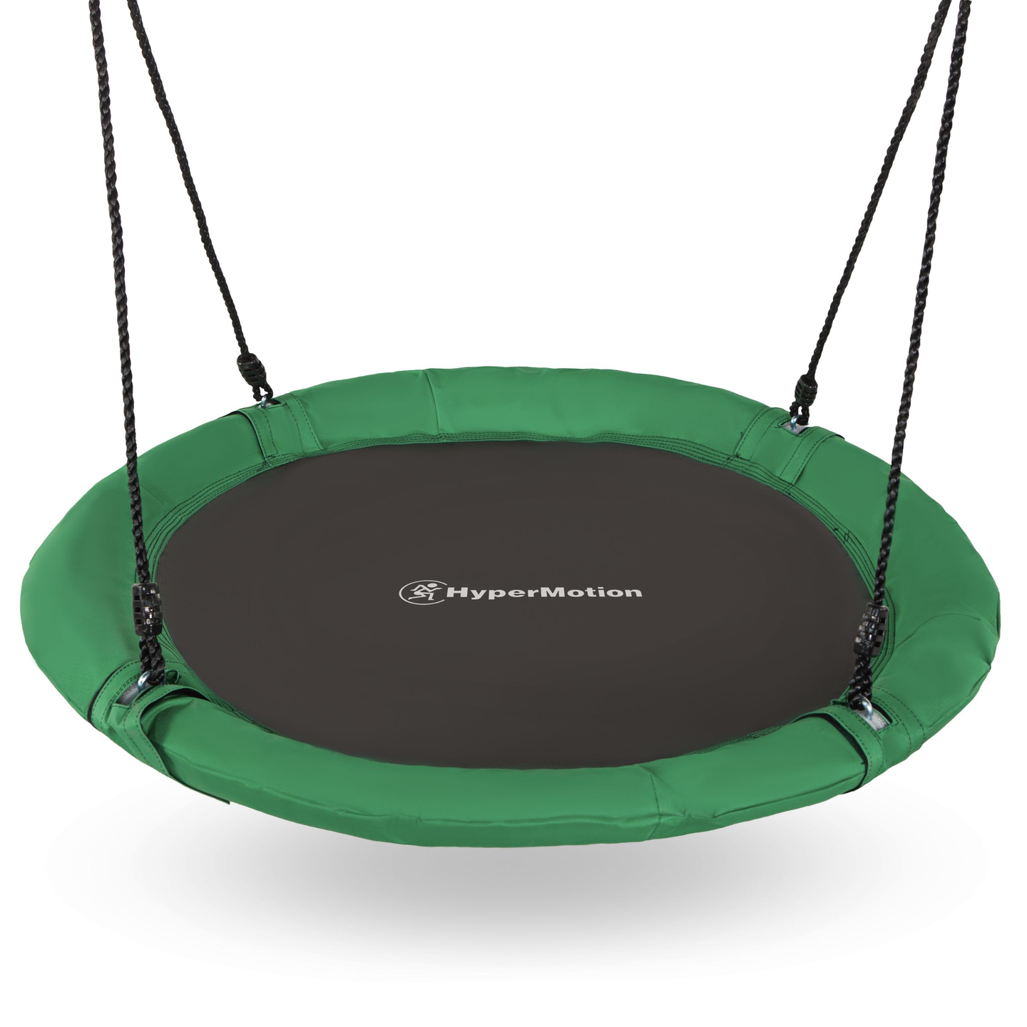 Dvigubos sodo sūpynės su karkasu ir virvėmis - sėdyne ir gandralizdžiu