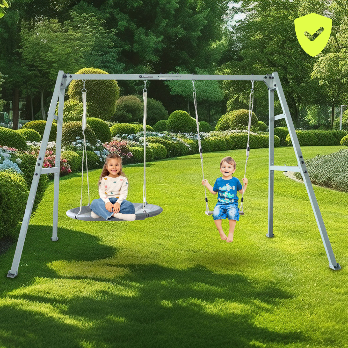 Plieninis rėmas sodo sūpynėms arba hamakui