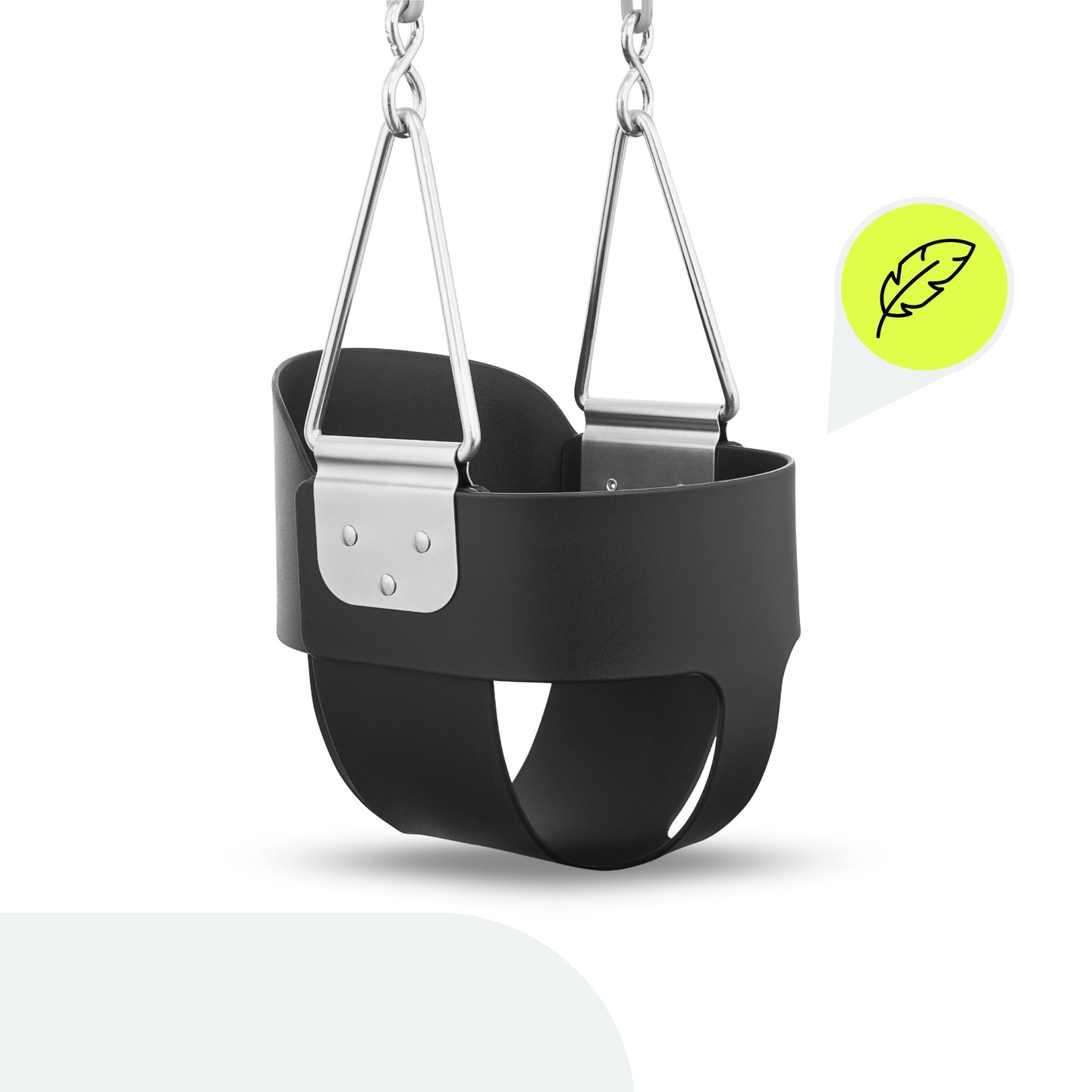 "HyperMotion" mažylių grandininės sūpynės su aukštu atlošu