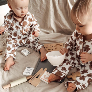 Medinių meduolių rinkinys