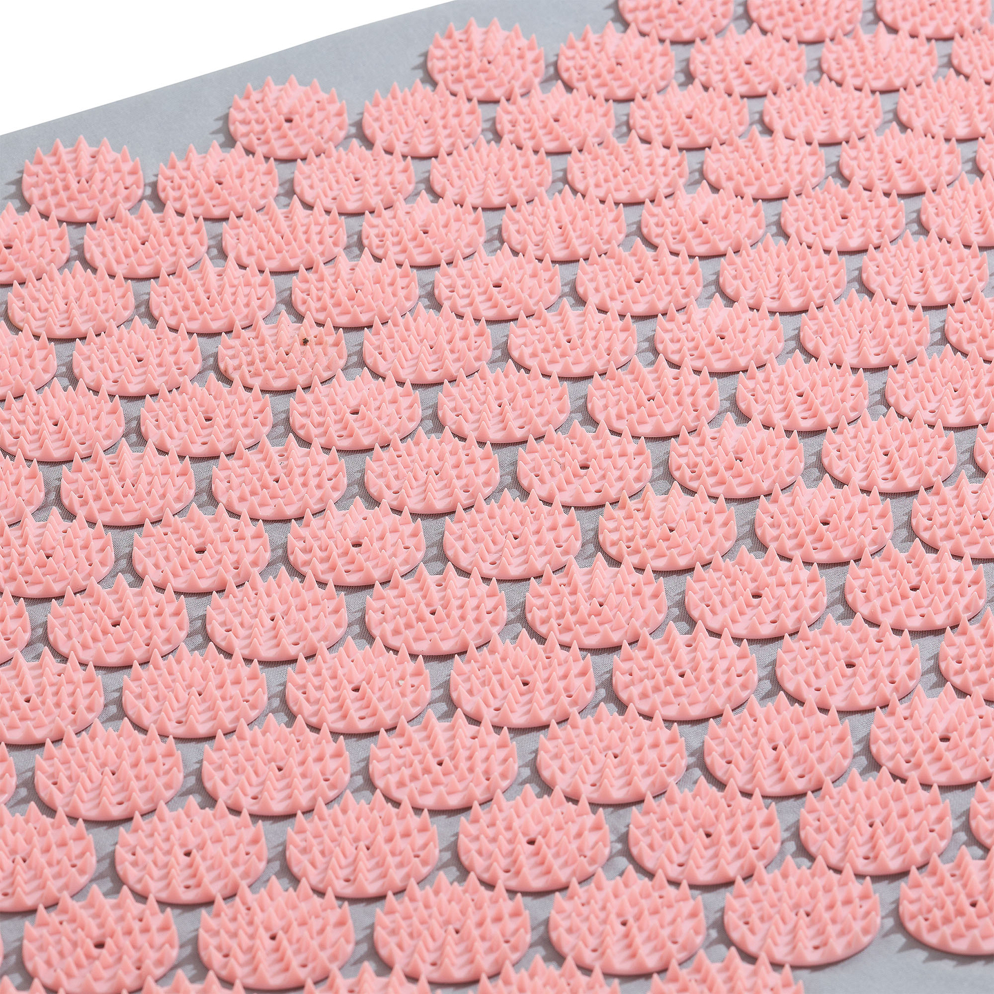 Akupresūros kilimėlis su pagalvėle ir užvalkalu – 72 cm „HyperMotion“ pilkas ir rožinis