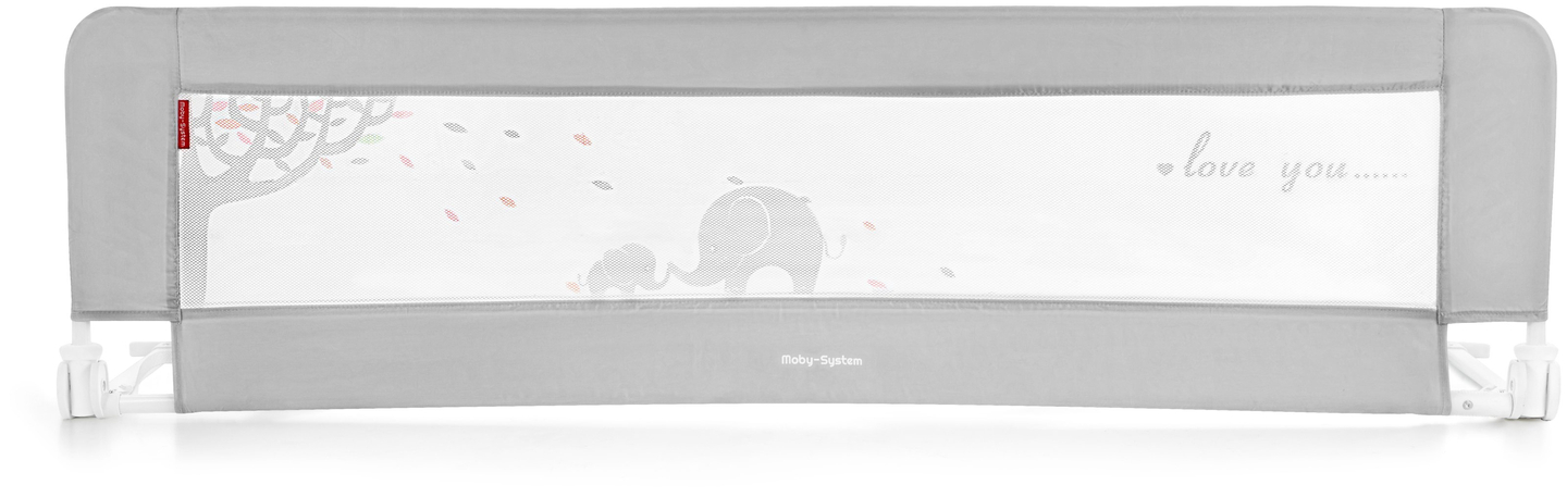 Lovos apsauginė užtvara - lovos turėklas - pilka