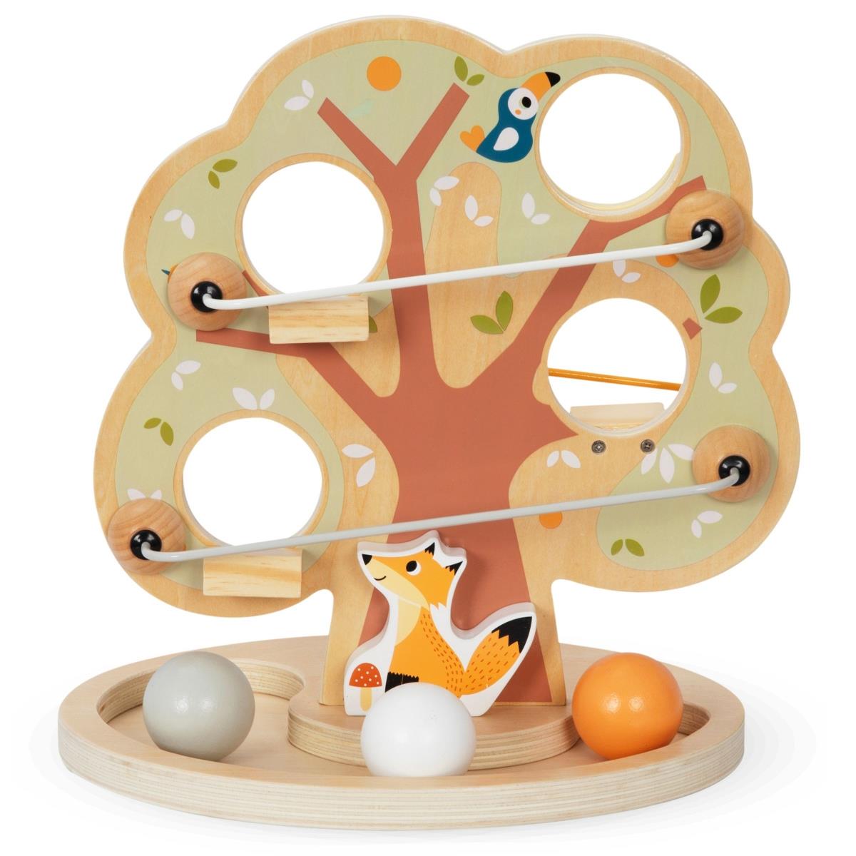 Medinis kamuoliukų nusileidimo takas - Žalias medis