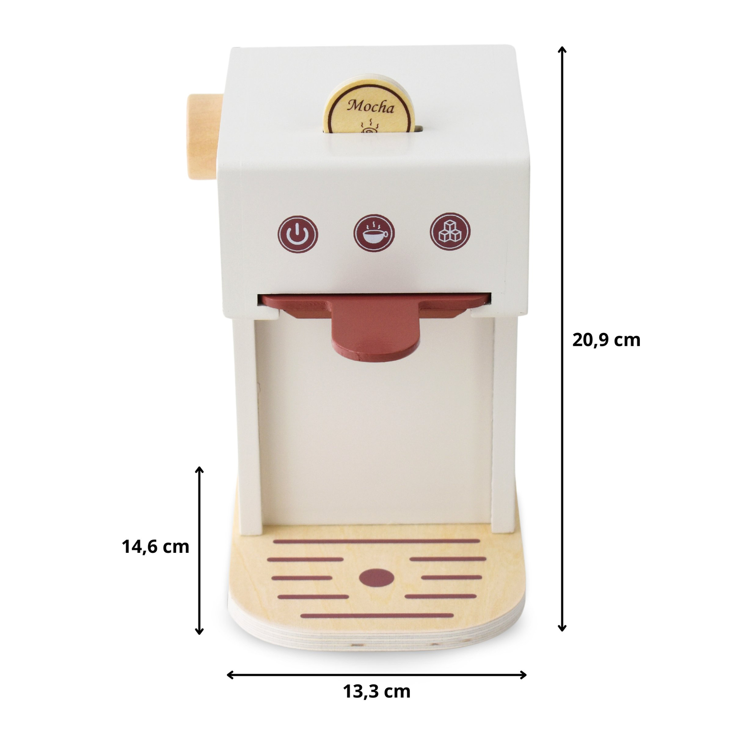 Medinis kapsulinis kavos aparatas - kavos parduotuvė su priedais