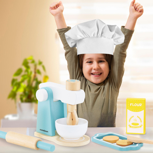 Medinis maišytuvas su priedais