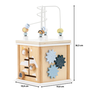 Medinis mokomasis kubas su persipynimu - formų rūšiuoklis