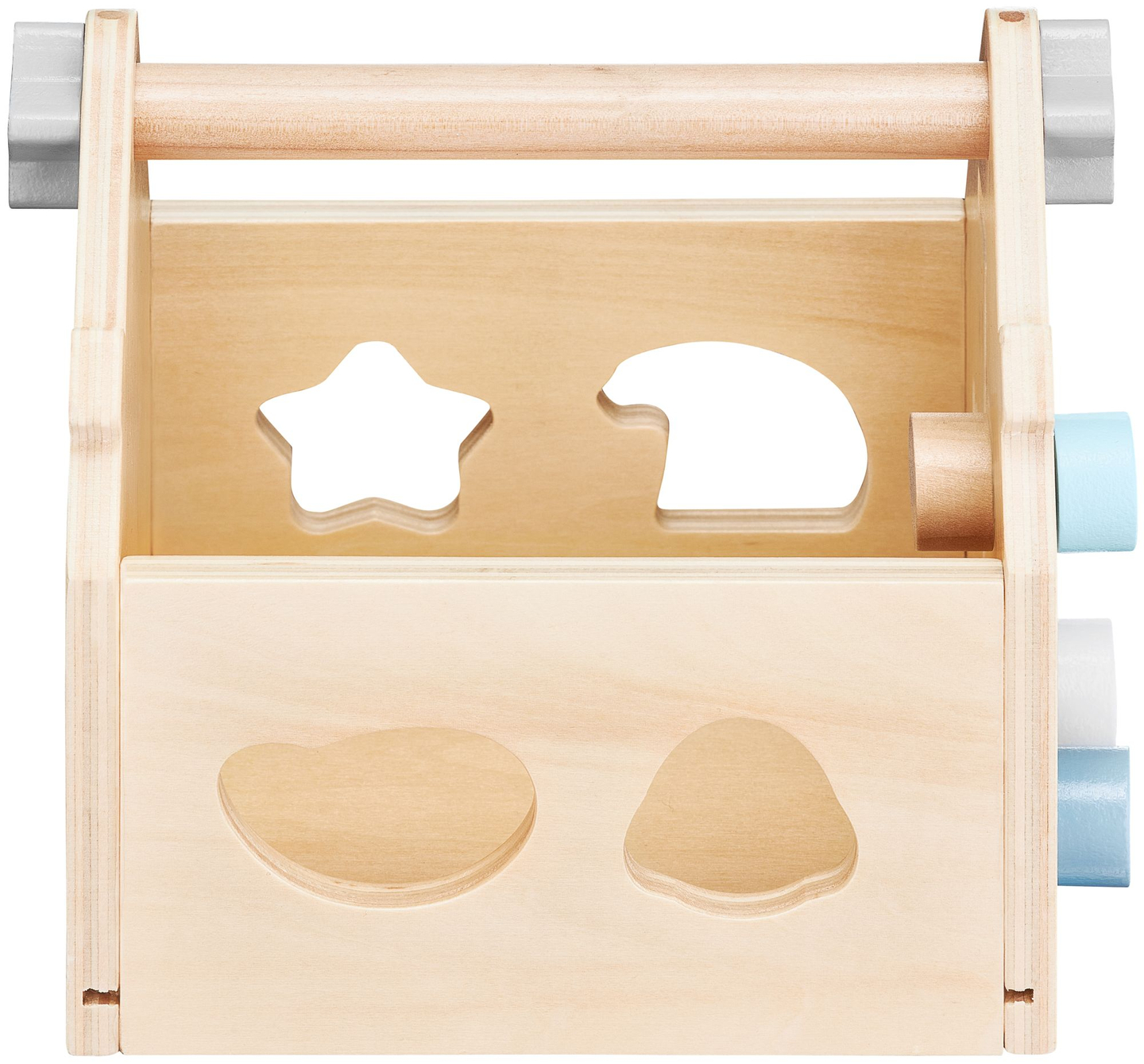 Sorteris - mokomasis medinis namelis su kaladėlėmis