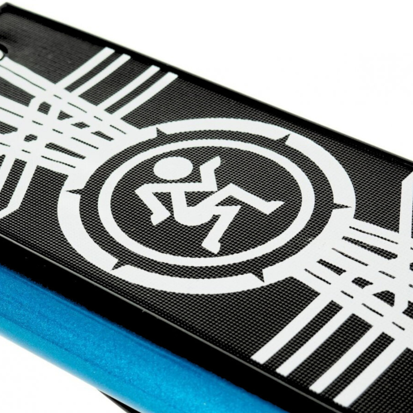 "HyperMotion RUBY 12" paspirtukas (30 cm pripučiami ratai) - mėlynas