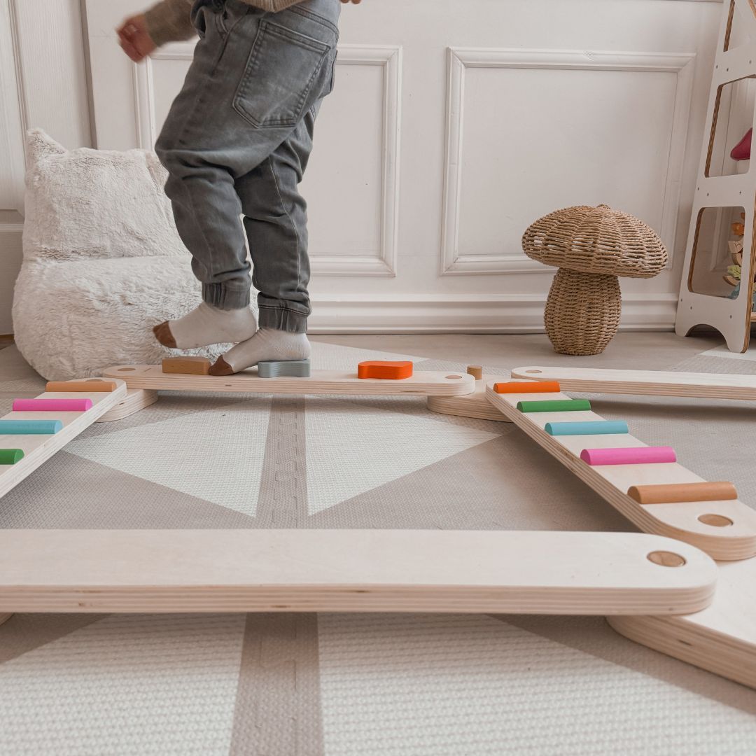 Medinis pusiausvyros takas - sensorinis takas - 14 elementų