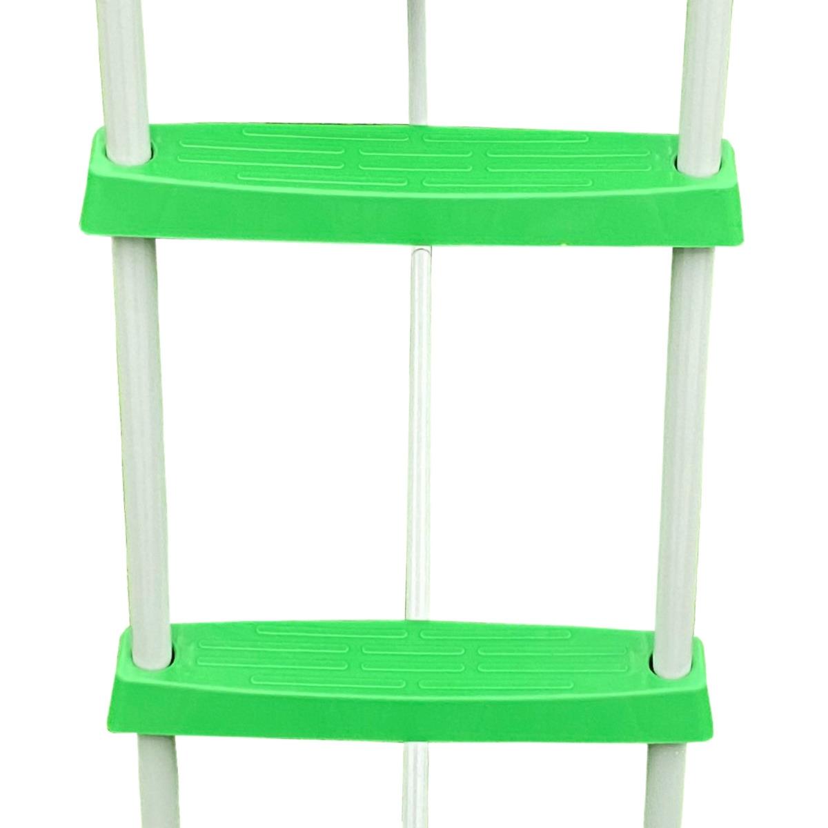 Didelė sodo čiuožykla su kopėčiomis vaikams