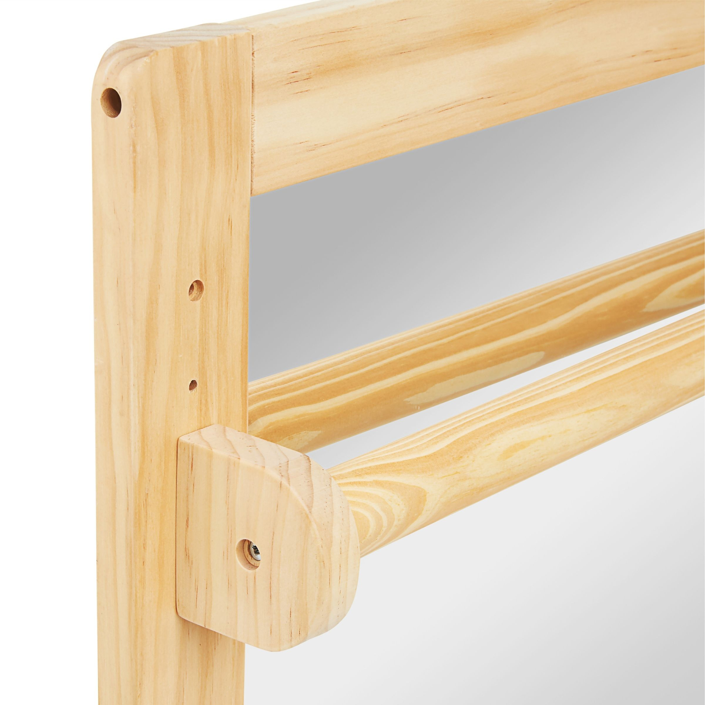 Kūdikių veidrodis su reguliuojama rankena - Montessori