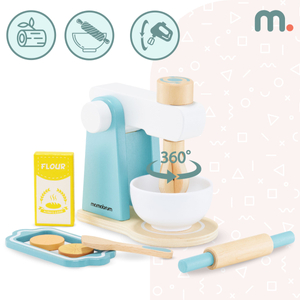 Medinis maišytuvas su priedais