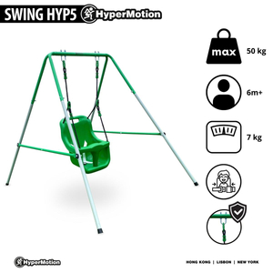 Sūpynės kūdikiams ir mažyliams su saugos diržu