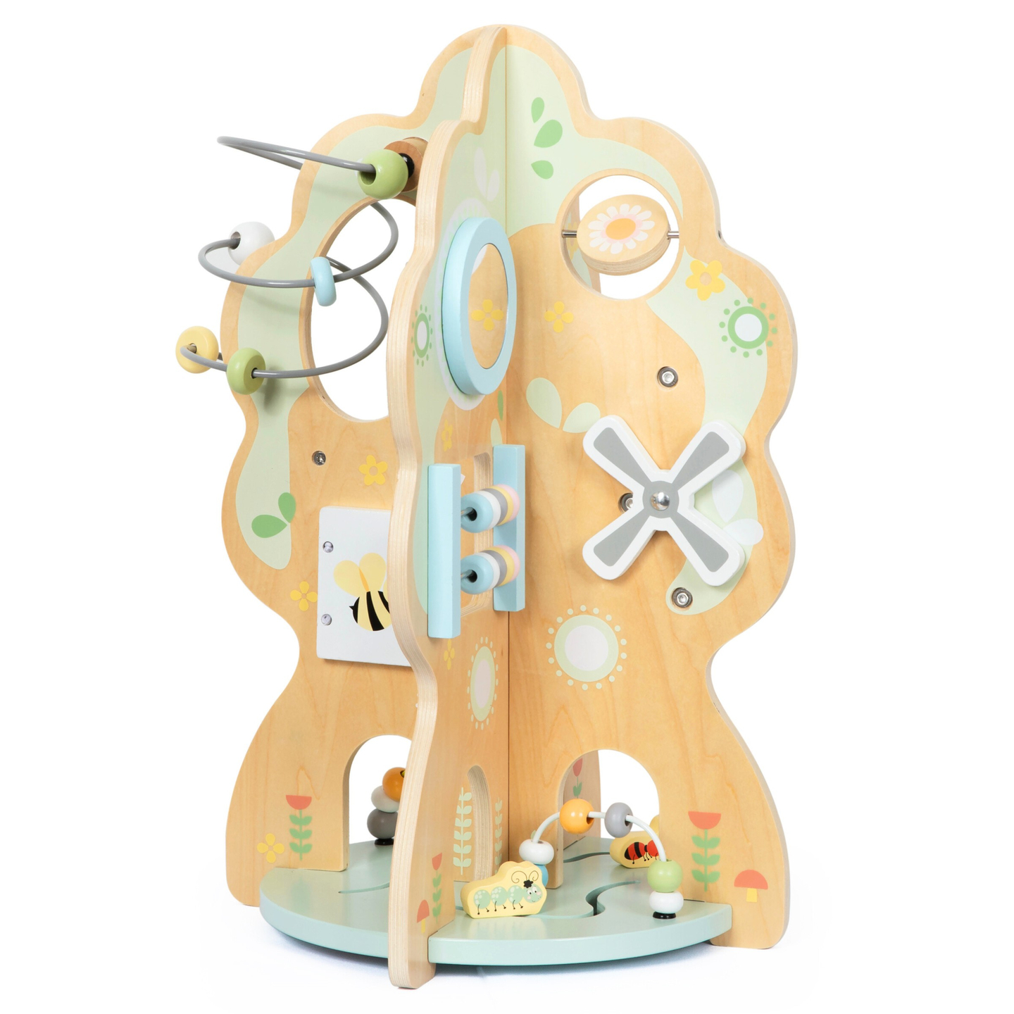 Medinis lavinantis žaislas 10 viename - daugiafunkcis medis