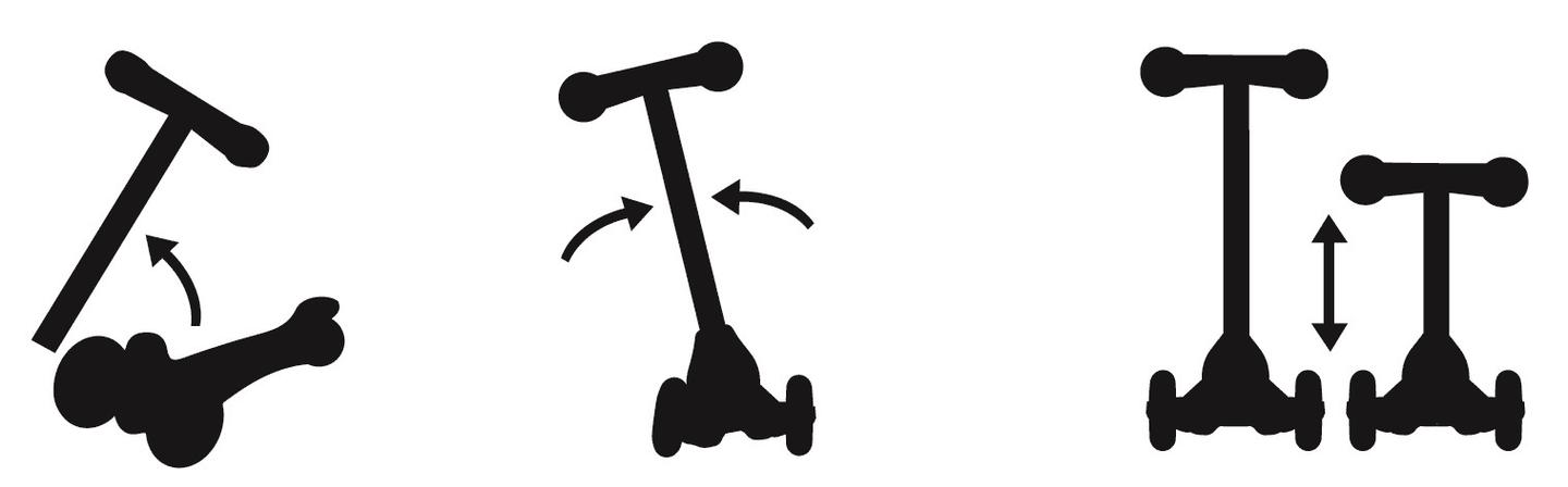 5in1 "HyperMotion" balansinis paspirtukas - mėlynas