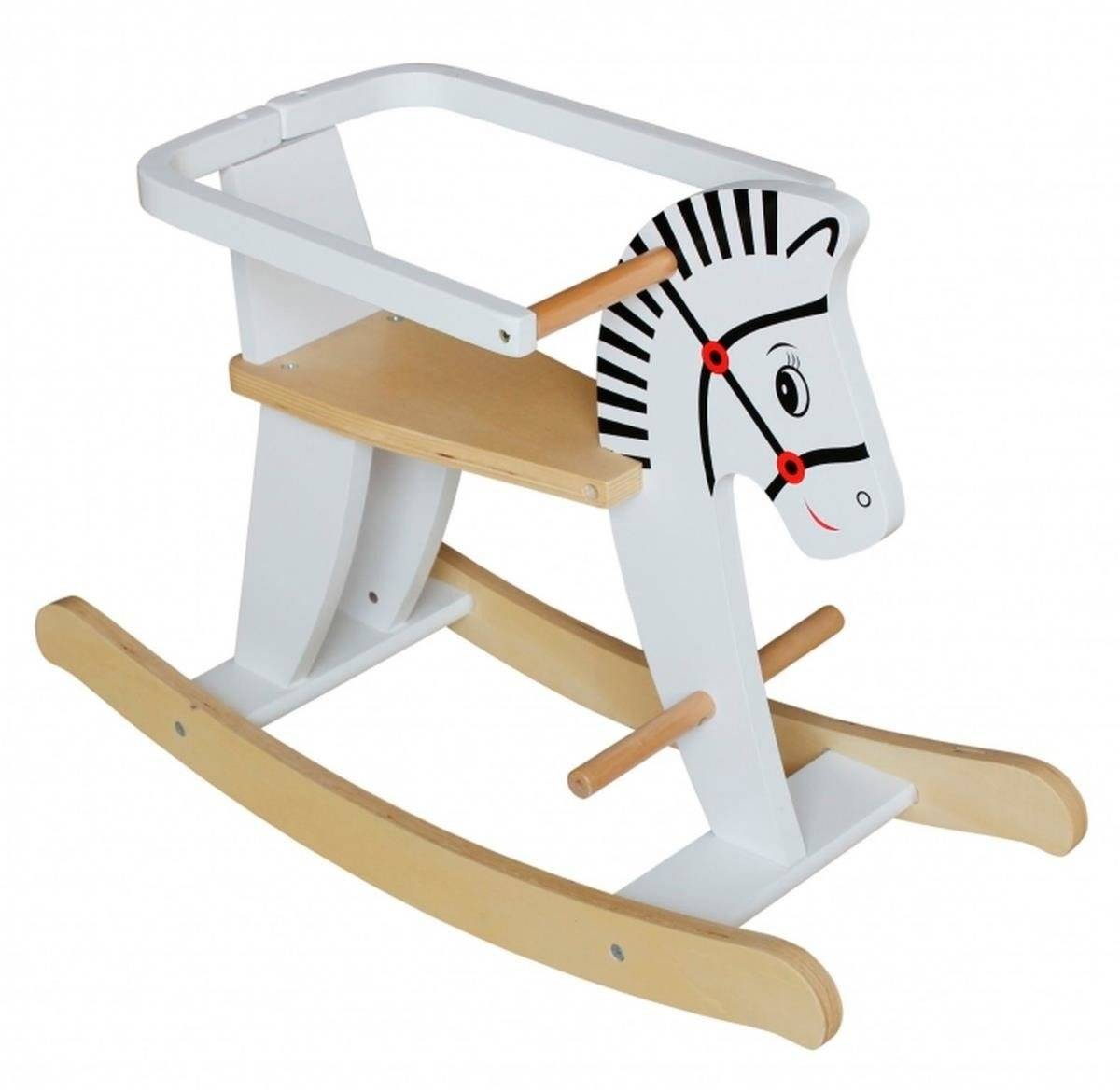 Medinis supamasis arklys su turėklais K11