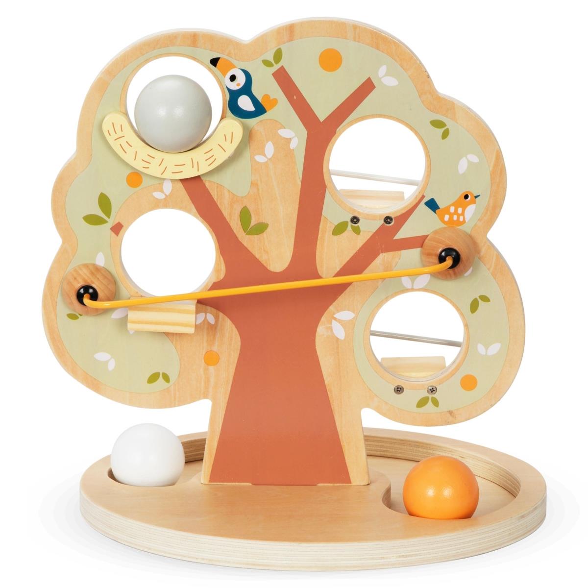 Medinis kamuoliukų nusileidimo takas - Žalias medis