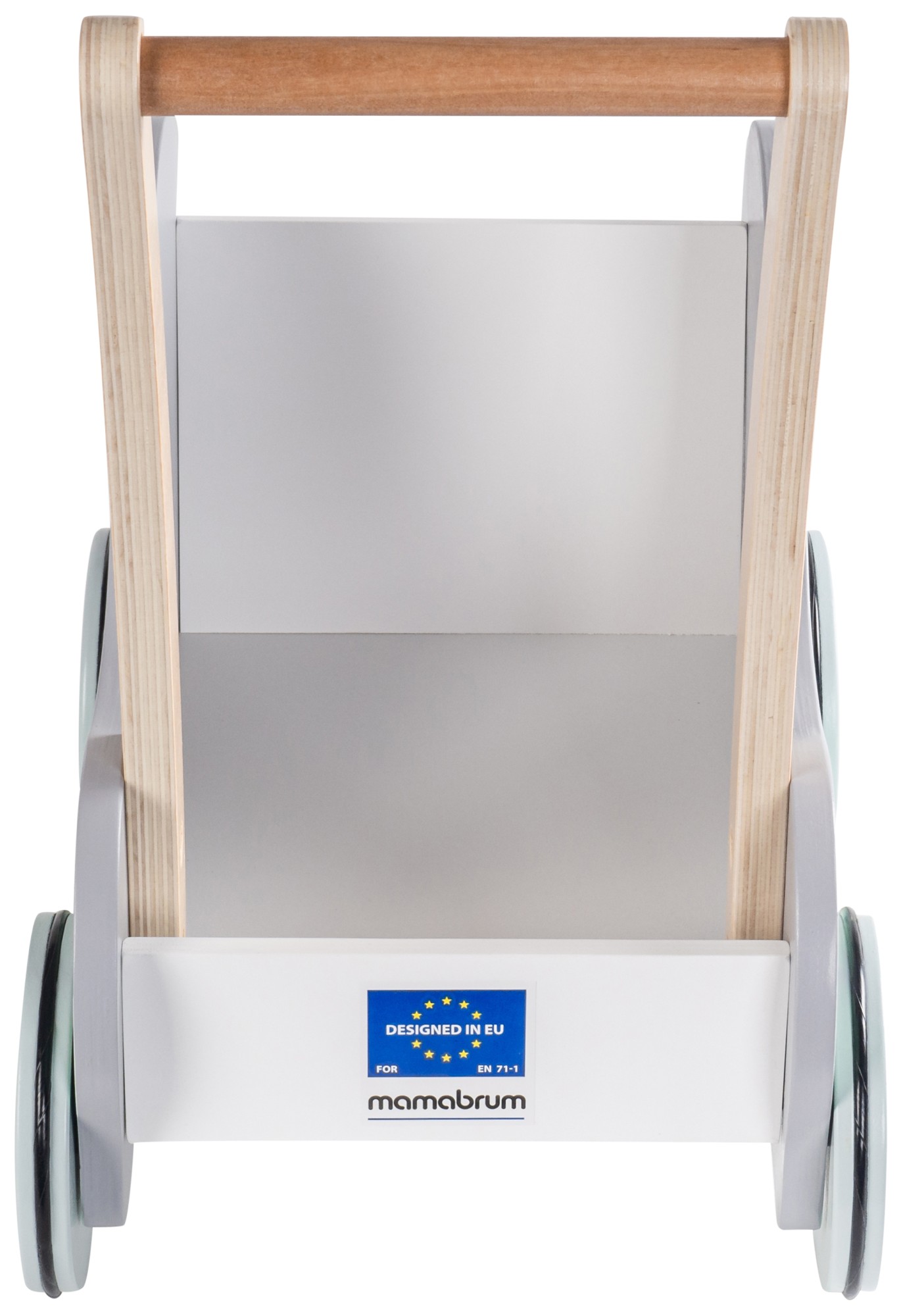 Medinis vežimėlis vaikštynė