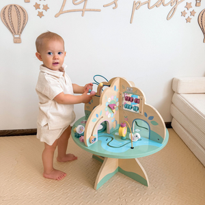 Mokomasis stalas - daugiafunkcinis medis