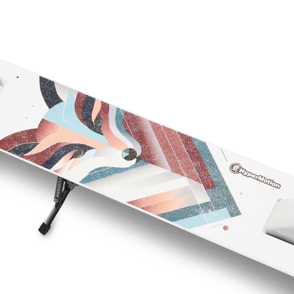 Dviejų ratų motoroleris jaunimui - su amortizatoriumi - Hypermotion CITY SWIFT Winter Fox - 100 kg