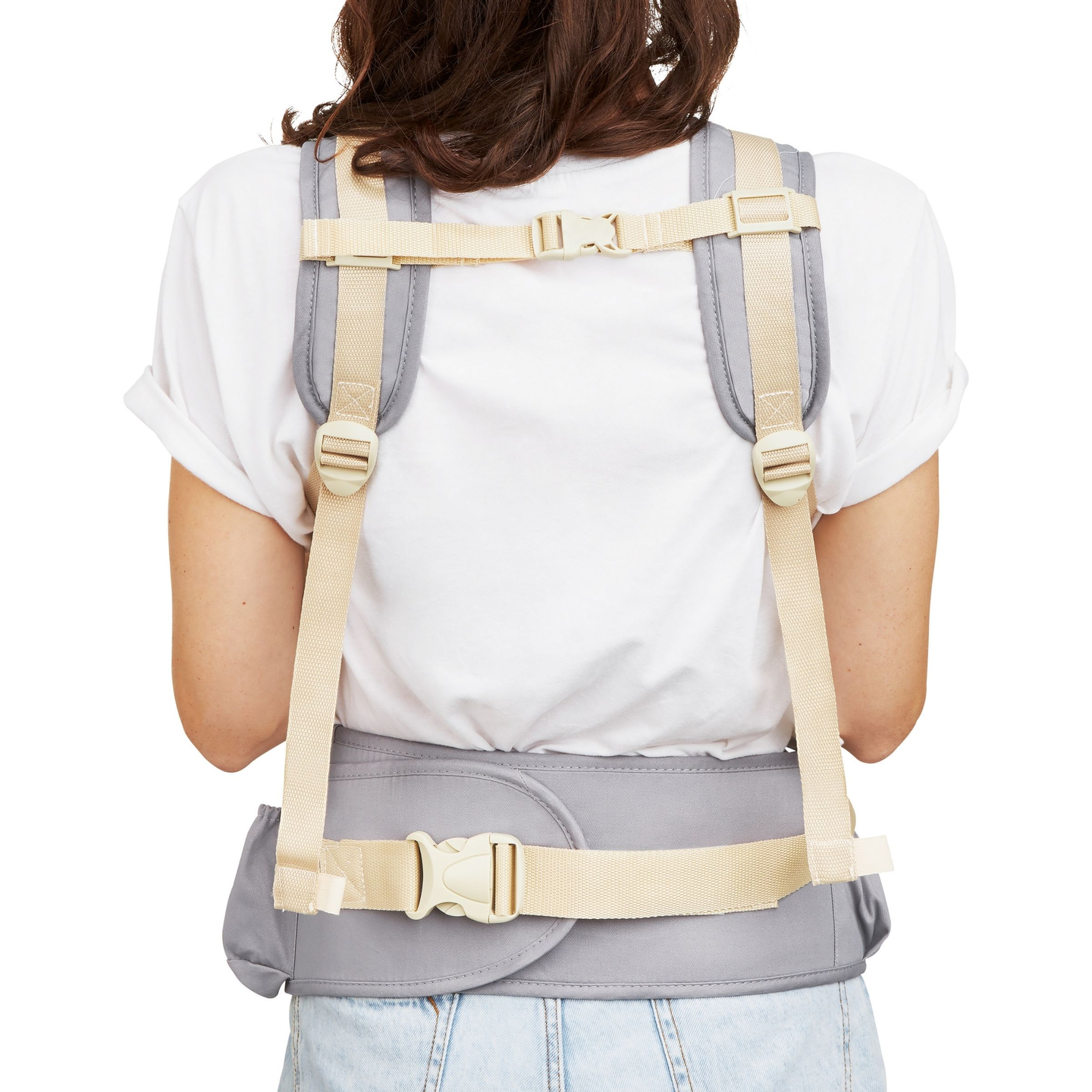 Ergonomiška kūdikio nešynė - AMY 10in1 - 0-36 mėn., pilka