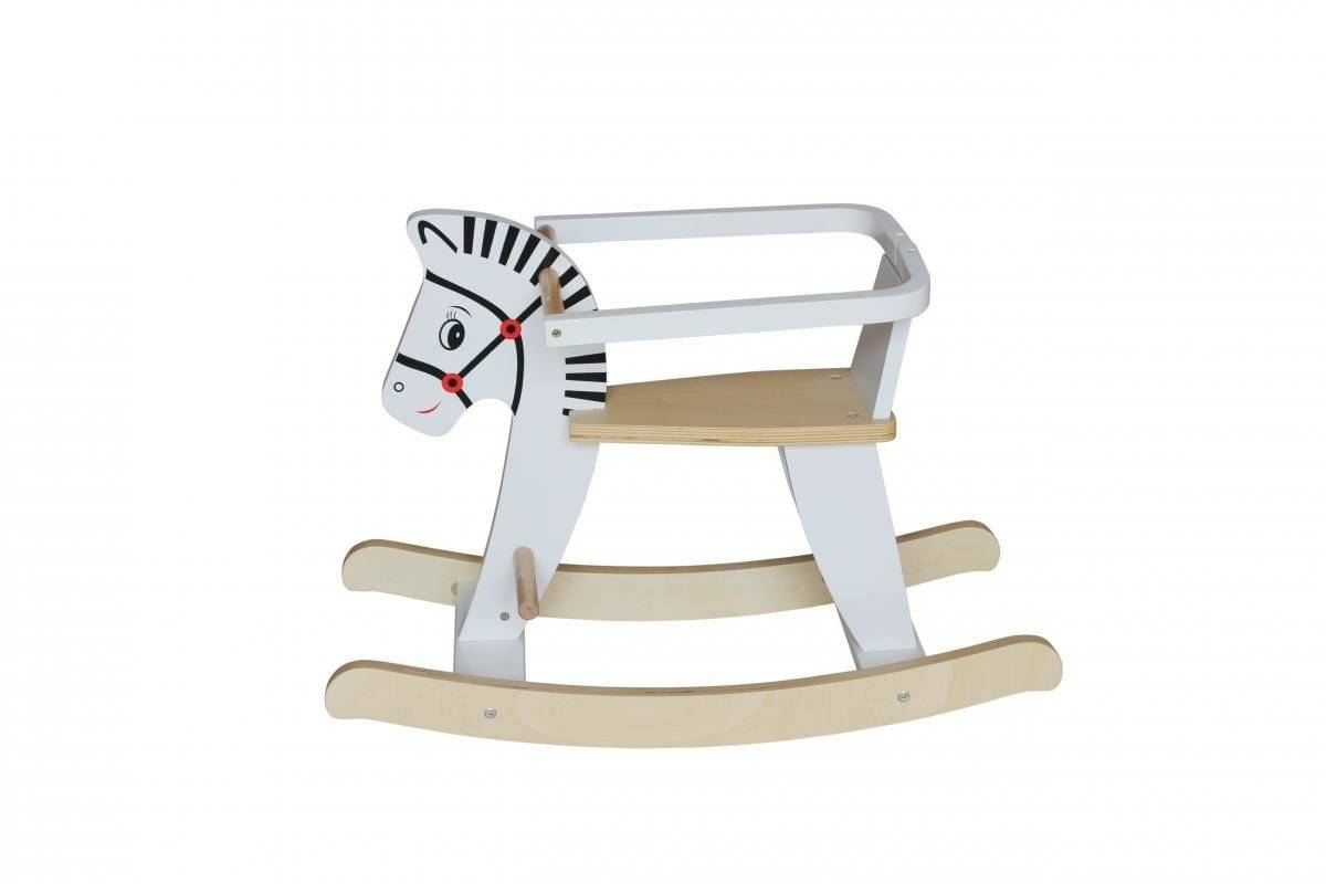 Medinis supamasis arklys su turėklais K11