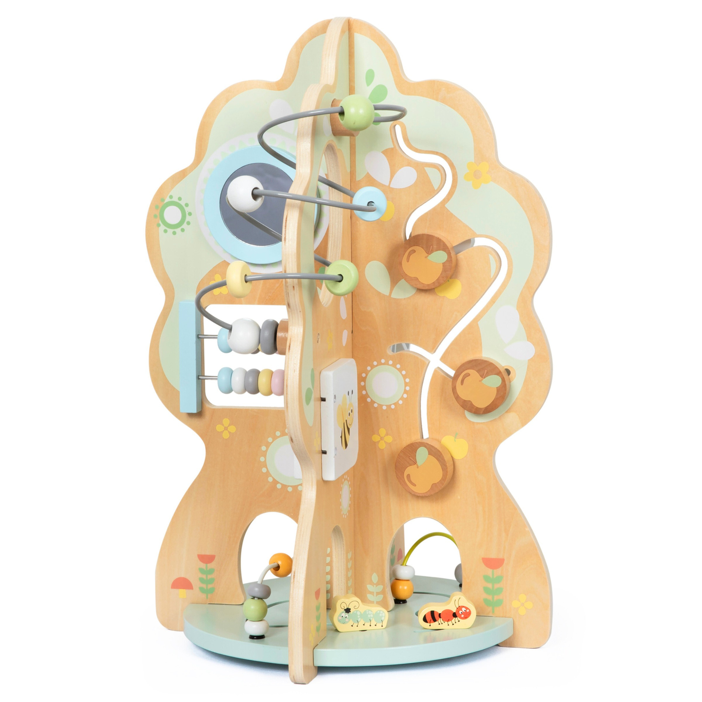 Medinis lavinantis žaislas 10 viename - daugiafunkcis medis