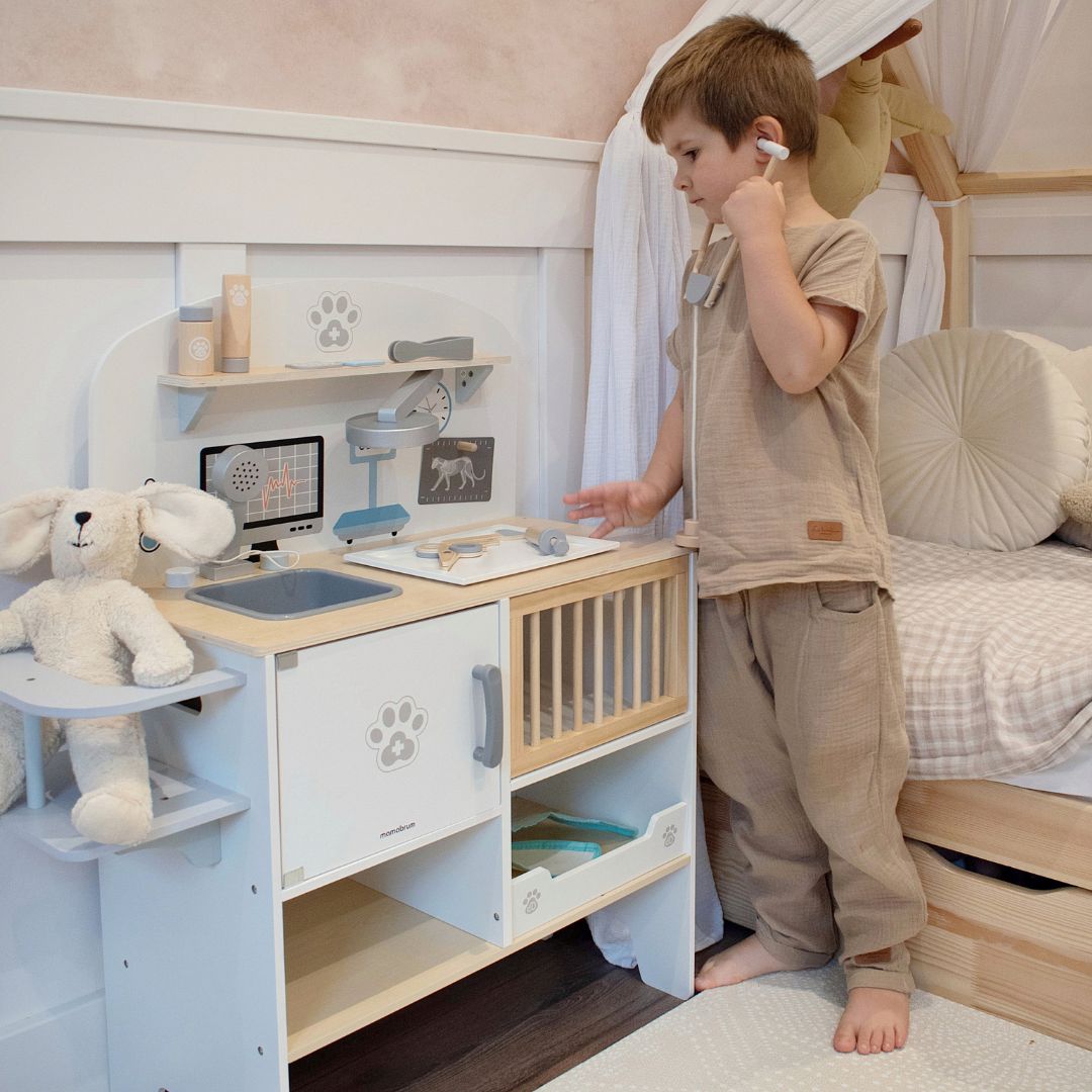 Gyvūnų ligoninė - medinis rinkinys