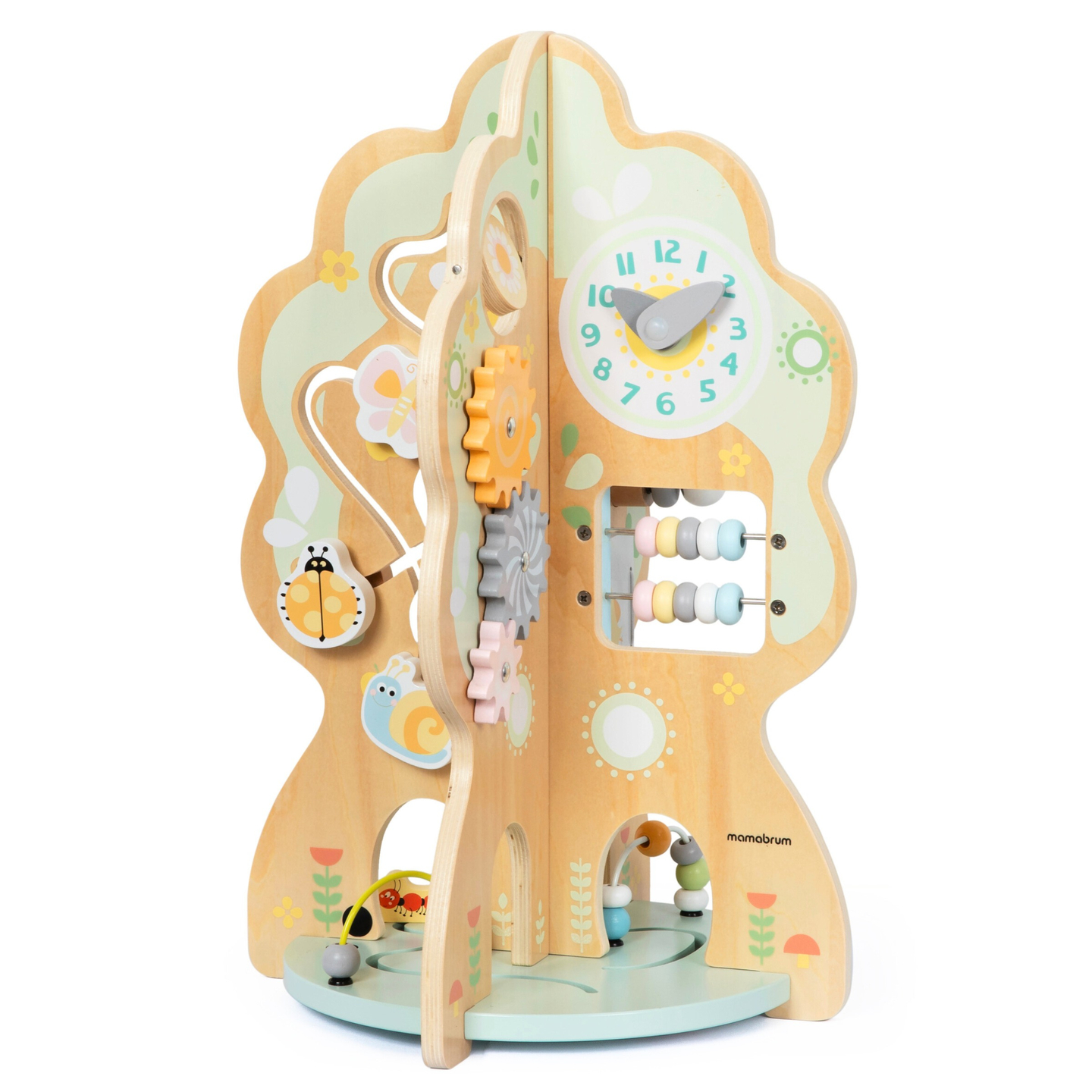 Medinis lavinantis žaislas 10 viename - daugiafunkcis medis