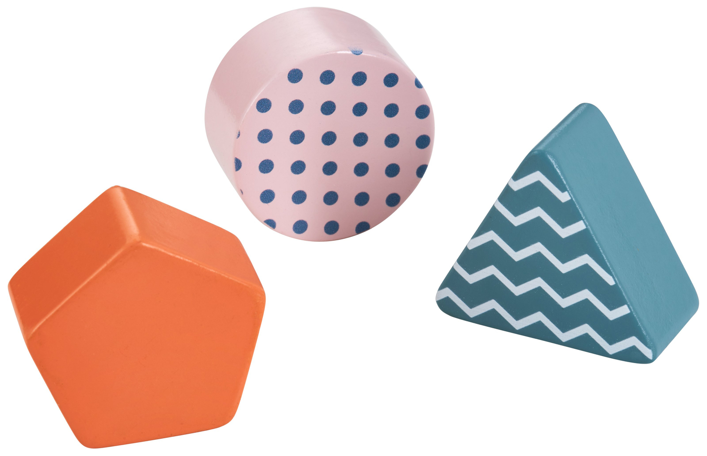 Medinė daugiafunkcinė vaikštynė - stumdukas - vežimėlis su kaladėlėmis - Owl