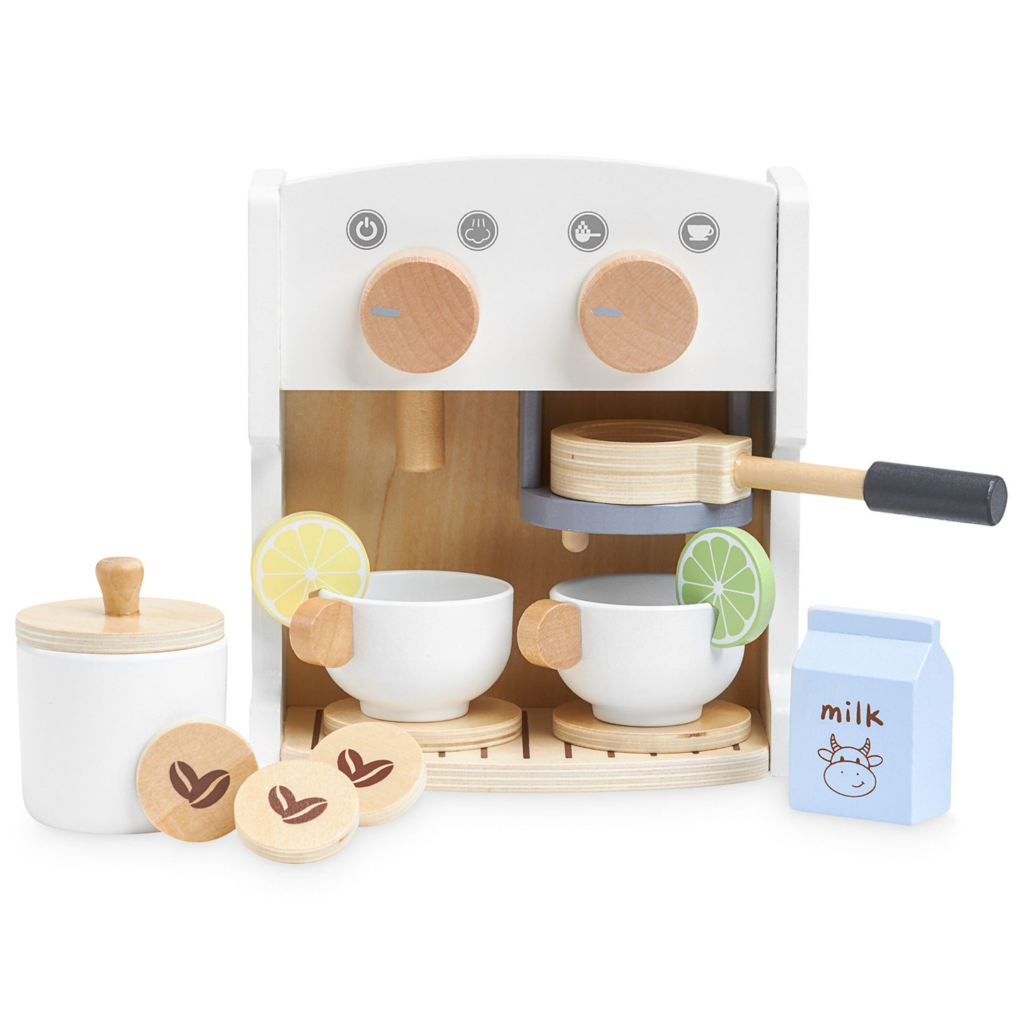 Medinis kavos ir arbatos virimo aparatas su priedais - kavinė