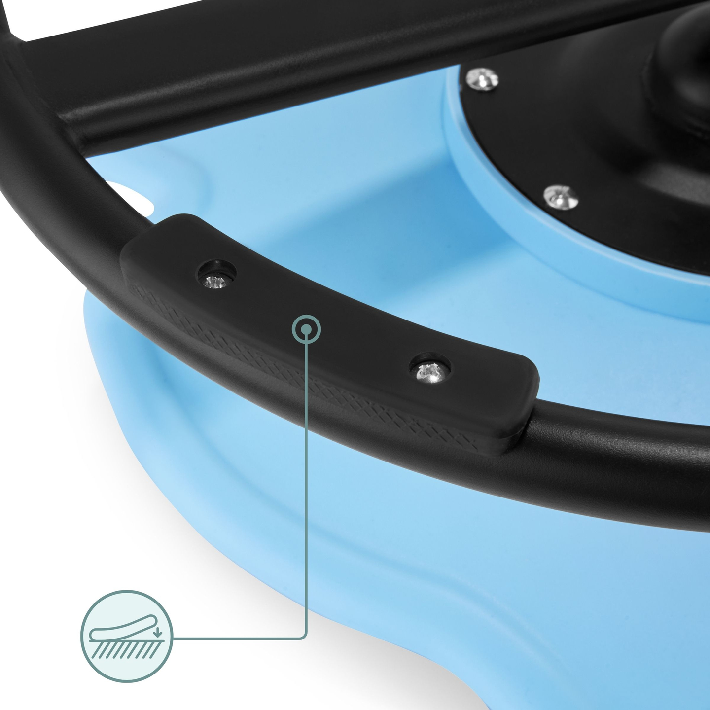 Mini karuselė vaikams Žuvys - mėlyna