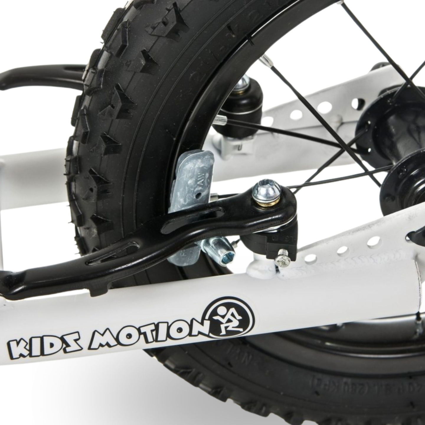 "HyperMotion VIVA 12" paspirtukas (30 cm ratai su pompa) - Baltas