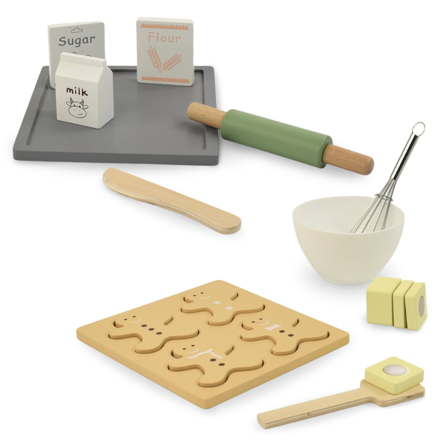 Medinių meduolių rinkinys