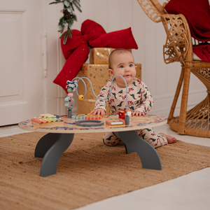 7in1 medinis mokomasis stalas, muzikinis, sensorinis