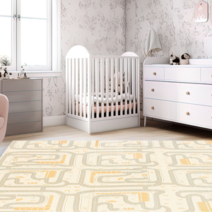 Dvipusis sulankstomas putplasčio kilimėlis 180 x 120 x 1 cm – Magic Forest/Rudens gatvės – boho