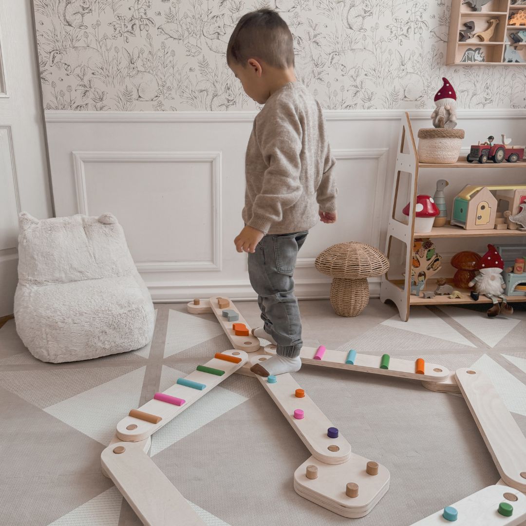 Medinis pusiausvyros takas - sensorinis takas - 14 elementų