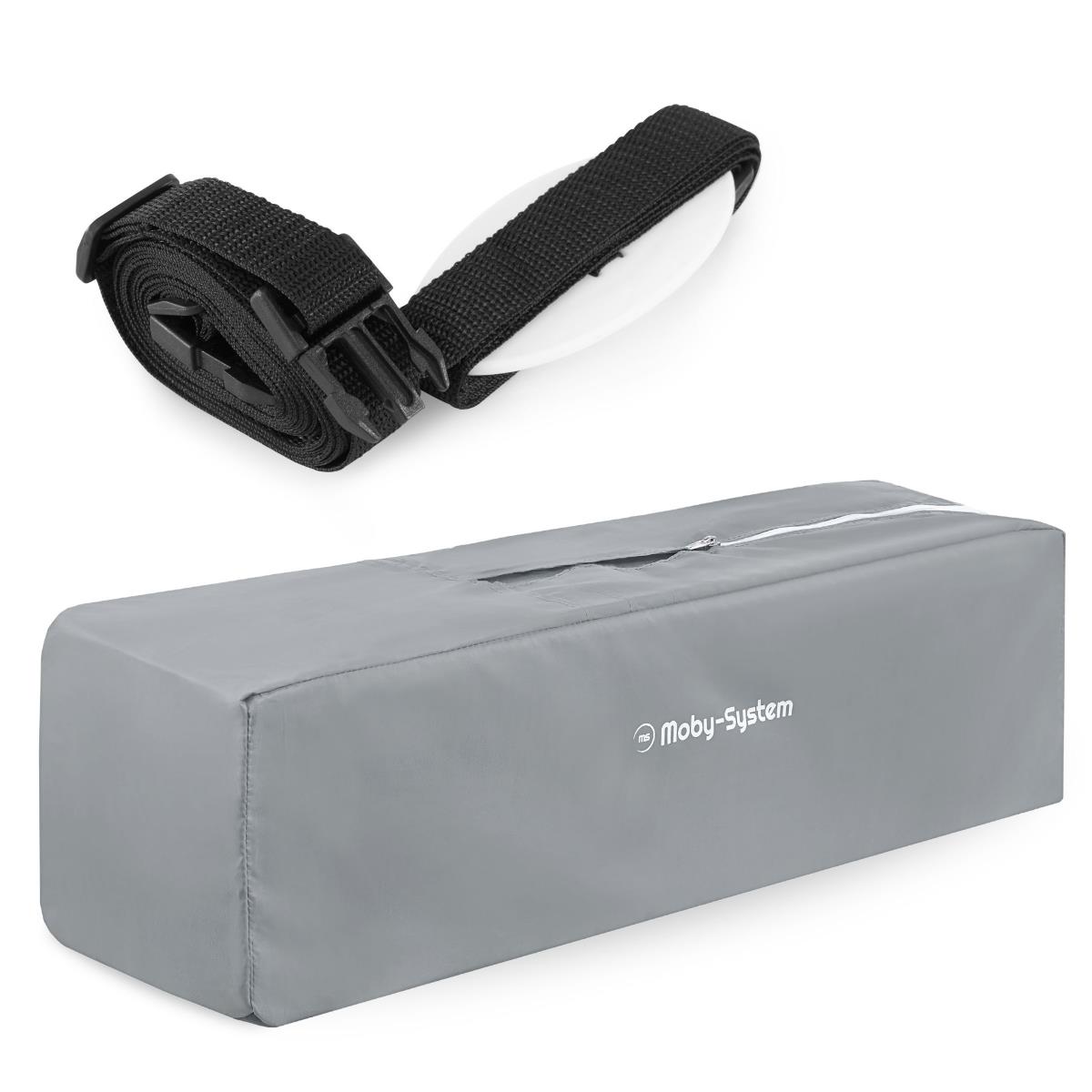 "3-in-1" vaikiška lovytė su pervystymo stalu, čiužiniu ir nešiojimo krepšiu