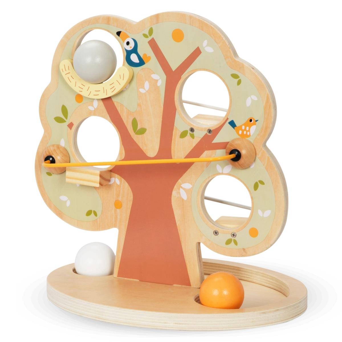 Medinis kamuoliukų nusileidimo takas - Žalias medis