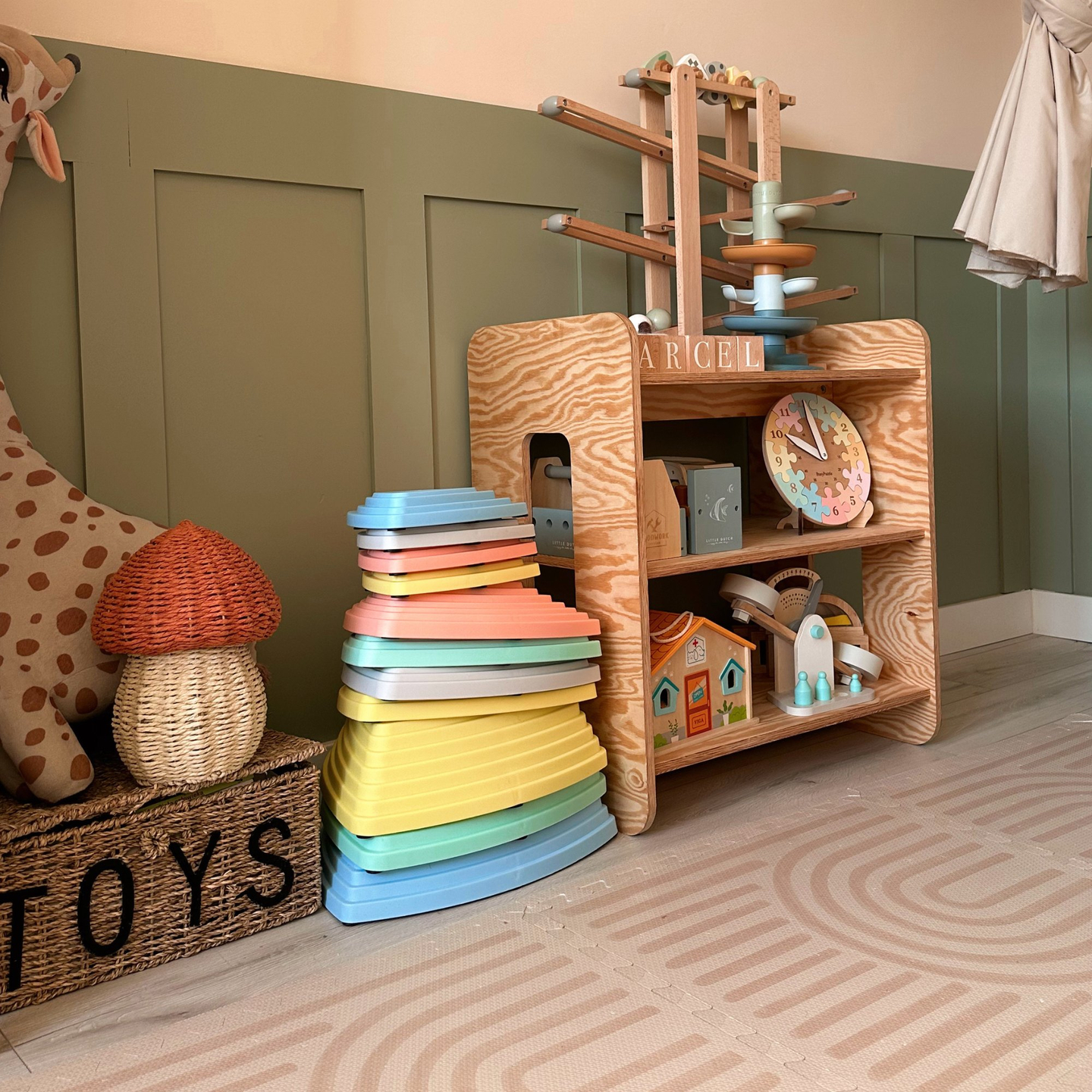 Spalvoti balansavimo akmenys - 11 vienetų