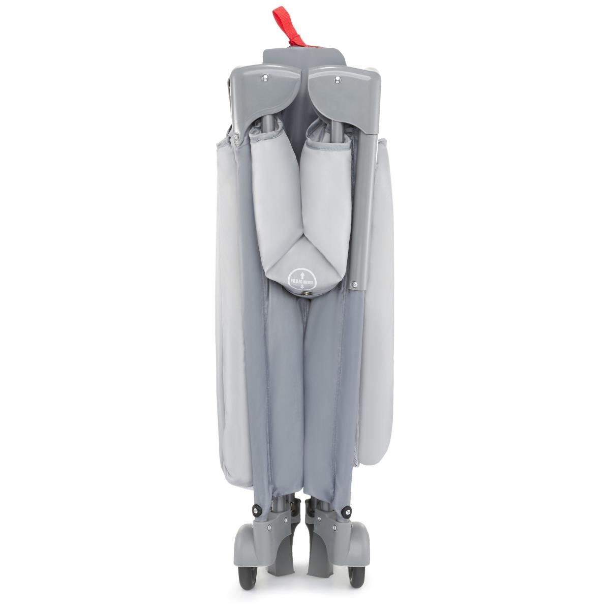 "3-in-1" vaikiška lovytė su pervystymo stalu, čiužiniu ir nešiojimo krepšiu