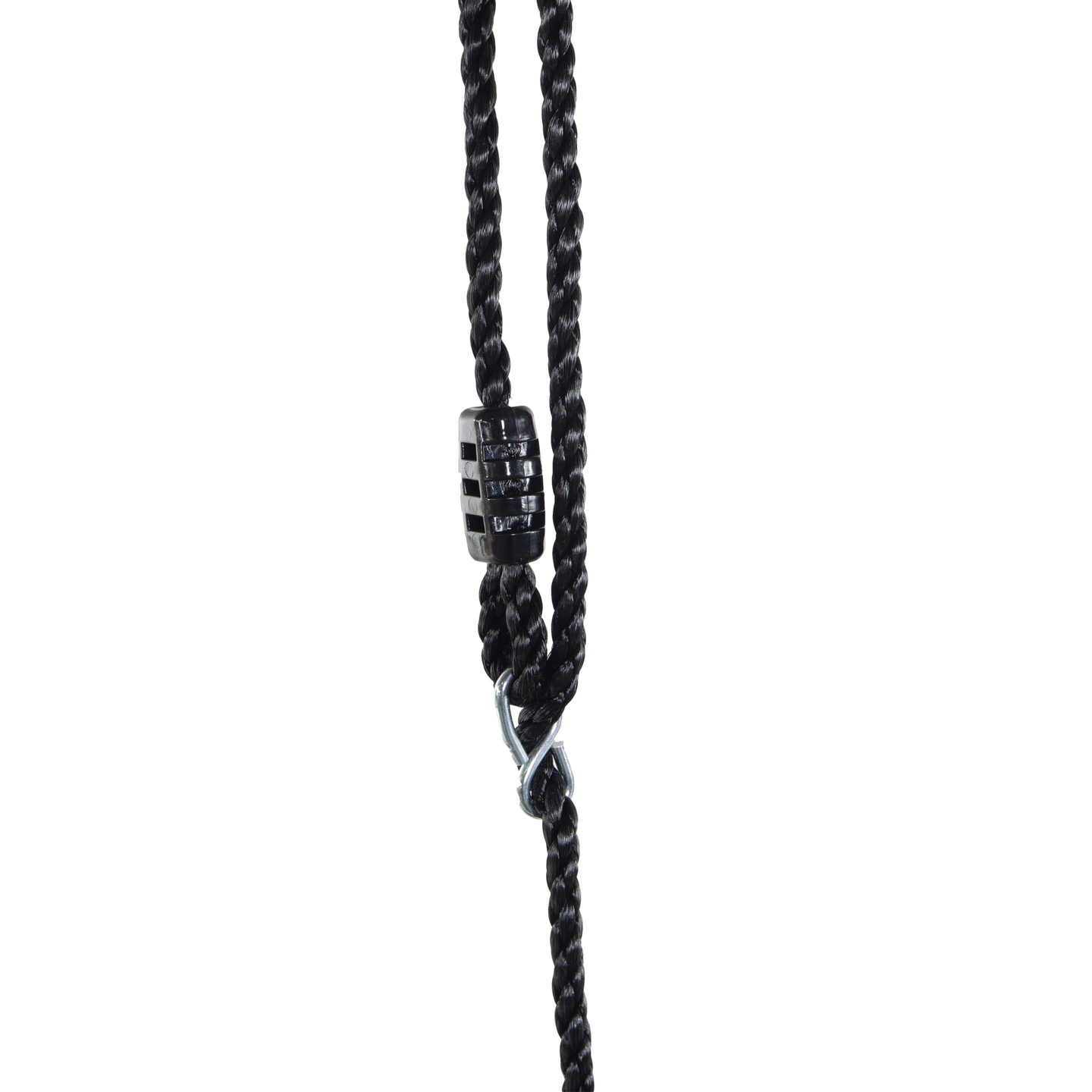 Dvigubos sodo sūpynės su karkasu ir virvėmis - sėdyne ir gandralizdžiu