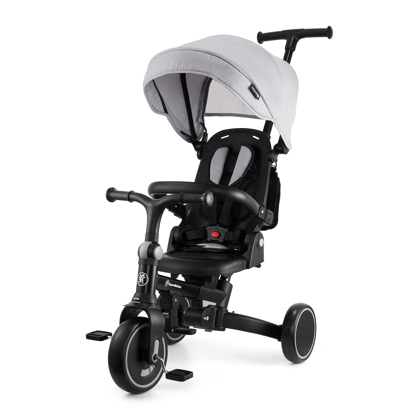 8in1 daugiafunkcinis triratis TOBI FOREST - pilkas